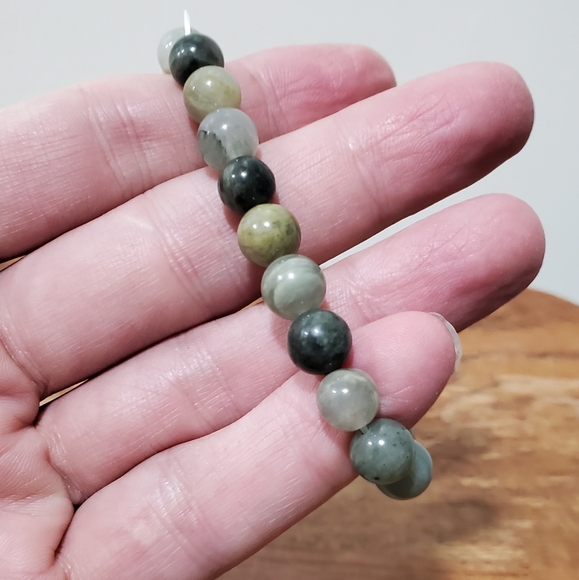 Moss Agate Bracelet - Picture 5 of 6